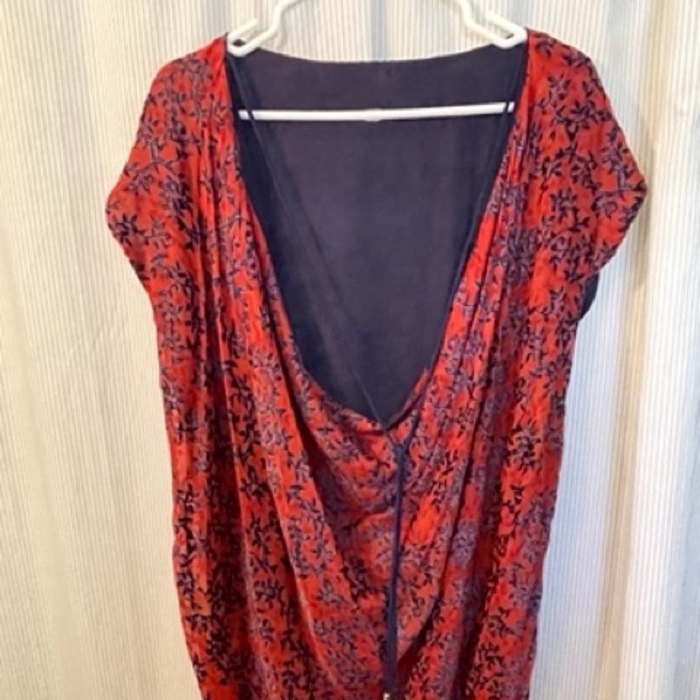 scoop-back dress